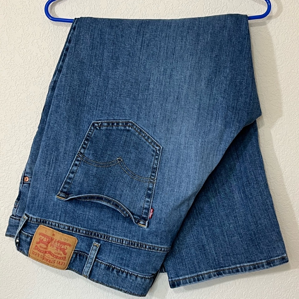 Levi's 541 Men’s Athletic Taper Jeans All Seasons Tech Stretch Tag 46x29